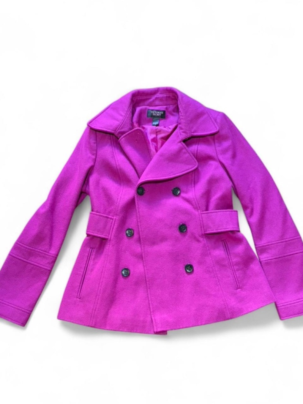 Vintage Victoria's Secret pink/purple peacoat Size 12